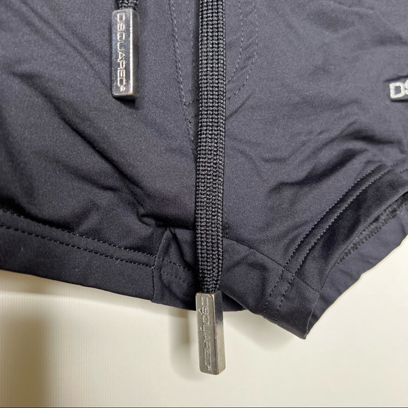 Dsquared2 swim trunks black silver - Picture 4 of 5